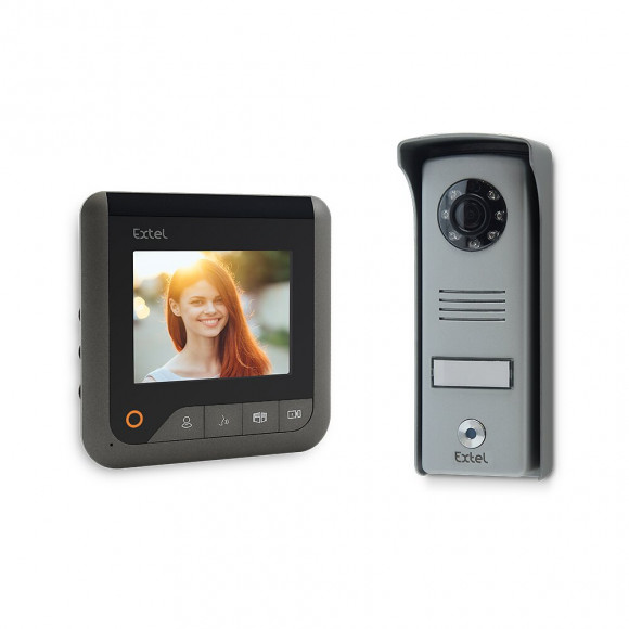 Visiophone EXTEL Look 2 fils écran 10 cm