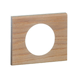 Plaque Céliane 1 poste - Matière Chêne Blanchi