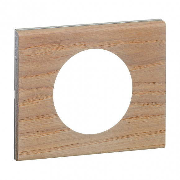 Plaque Céliane 1 poste - Matière Chêne Blanchi