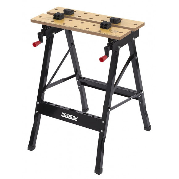 Etabli pliant KREATOR double plateau