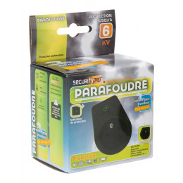 Prise parafoudre noir
