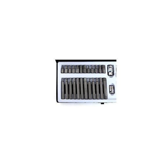 Dcraft - Jeu Mèches Spéciales - 40 Pièces - Set De Mèches Pour Desserrage Vis Spéciales - Noir