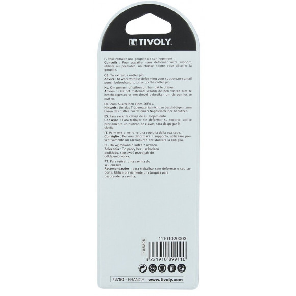 Lot 3 De Chasse-goupilles Tivoly