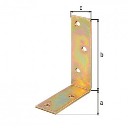 Équerre Poutre Bichro 75x100x30