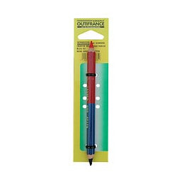 Crayon Double De Marquage Rouge/bleu