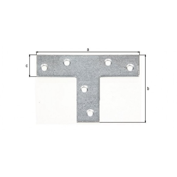 Platine D'assemblage Galva Zinguée Sendzimir 70x50x16