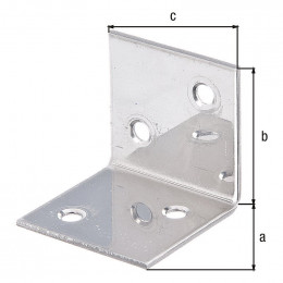 Équerre Large Inox 40x40x40