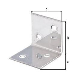 Équerre Large Inox 40x40x40