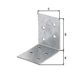 Équerre D'assemblage Galva Zinguée Sendzimir 50x50x40