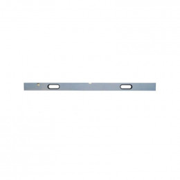 Dcraft - Niveau Pour Béton - 250 Cm - Fiole Horizontale Et Verticale - Outil De Mesure - Rectangulaire - Argent