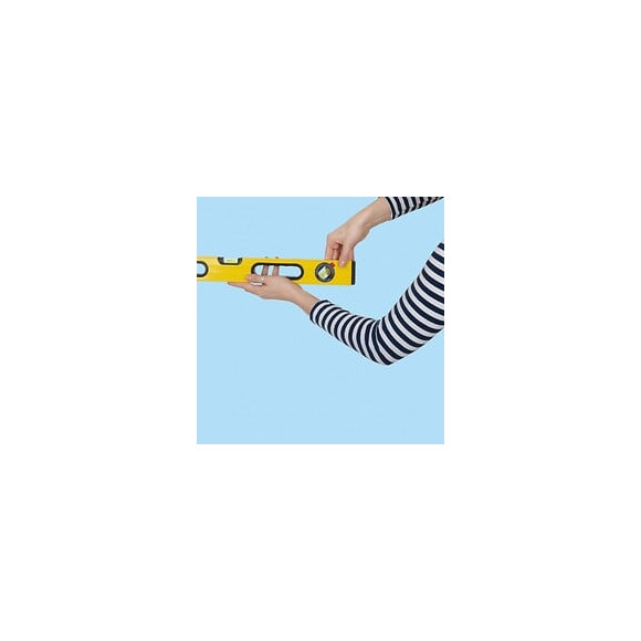 Dtools - Niveau À Bulle Deprécision De Mesure De 1 Mm/m - Longueur 150 Cm  - Structure En Aluminium - Embouts De Protection -