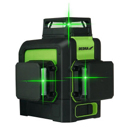 Dtools - Laser Croisé - Portée 30m - 8 Faisceaux Laser - Laser 360° - Trépied - Niveau À Bulle Laser - Noir