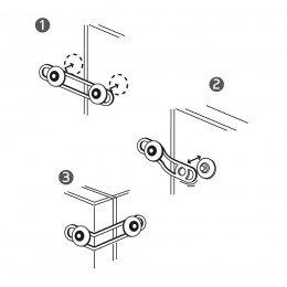 Loquet souple multi surface