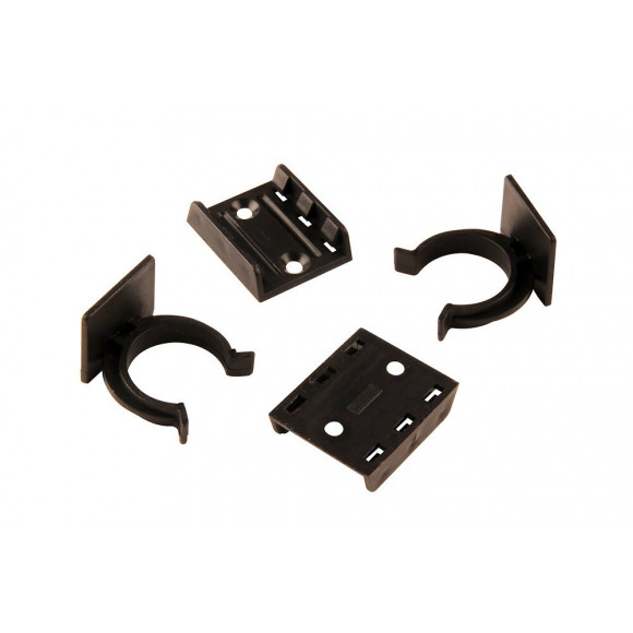 4 clips fixation plinthe pour pied de meuble cuisine