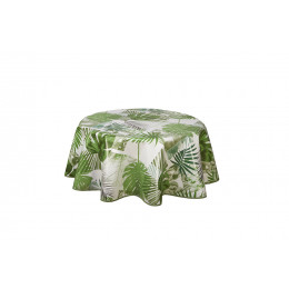 Nappe biais rond 150cm Modèle Banaphy vert