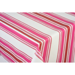 toile ciree transat fushia au metre