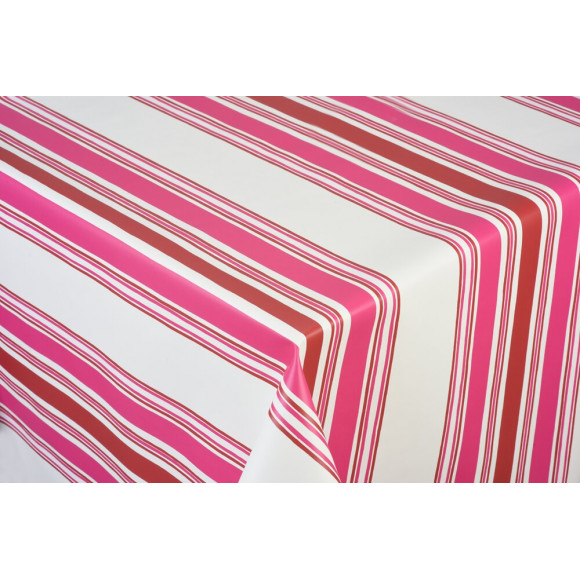 toile ciree transat fushia au metre