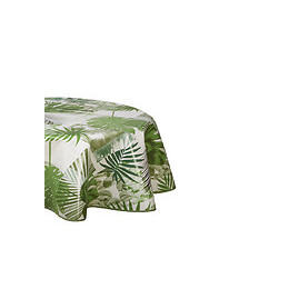 Nappe biais ovale 150x230cm Modèle Banaphy vert