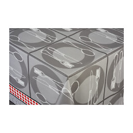 toile ciree couvert anthracite au metre