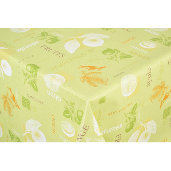 toile ciree panier anis au metre