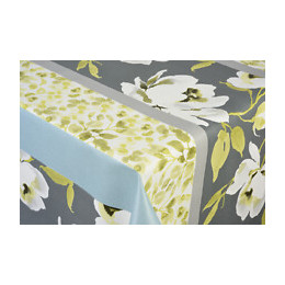 toile ciree amarante turquoise au metre