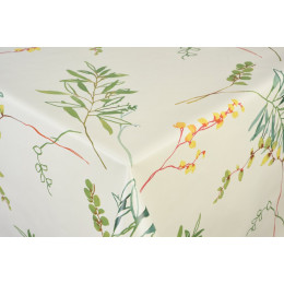 toile ciree brindille printemps au metre