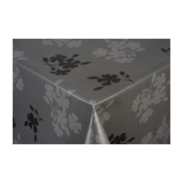 toile ciree style anthracite au metre