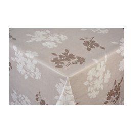 toile ciree style taupe au metre
