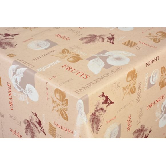 toile ciree panier naturel au metre