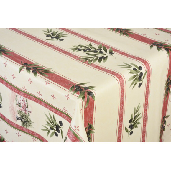 toile ciree provence bordeaux au metre