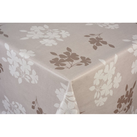 toile ciree style taupe au metre
