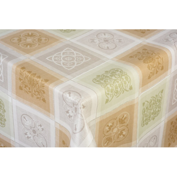 toile ciree jacquard tilleuil au metre