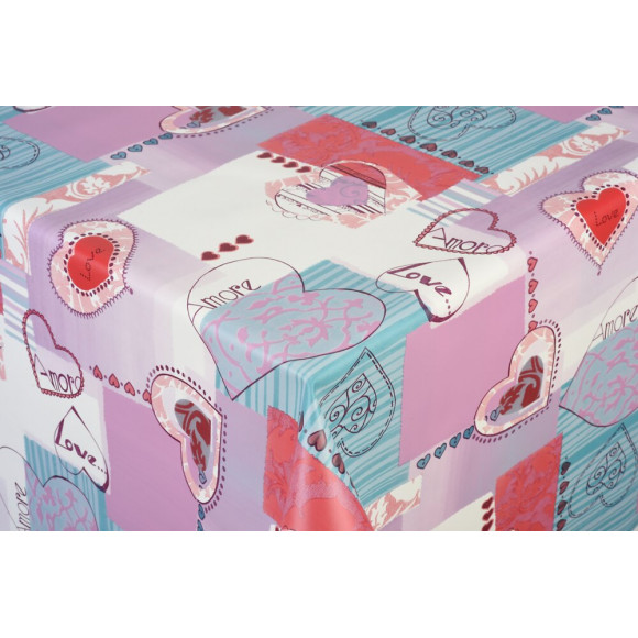 toile ciree amor parme au metre