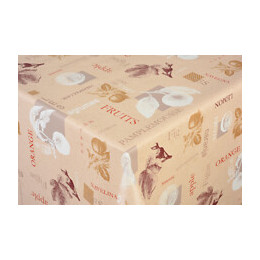 toile ciree panier naturel au metre