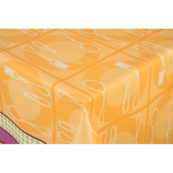 toile ciree couvert or au metre