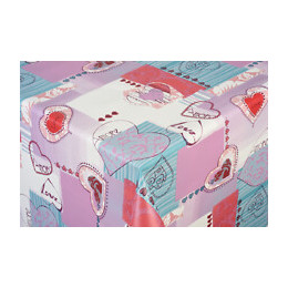 toile ciree amor parme au metre