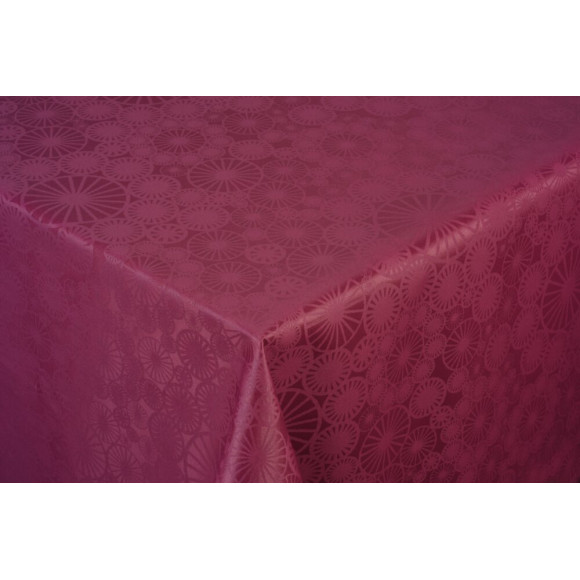 nappe jacquard hossegor pourpre au metre