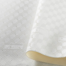 protege table conditionne pvc rectangle blanc