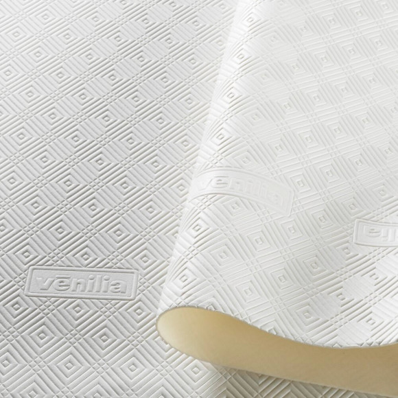 protege table conditionne pvc rectangle blanc