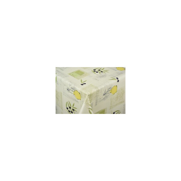 toile ciree olive savon au metre