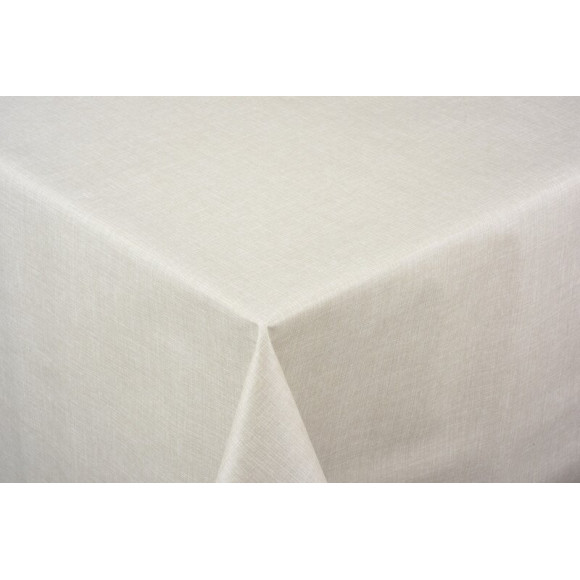 toile ciree lin beige au metre