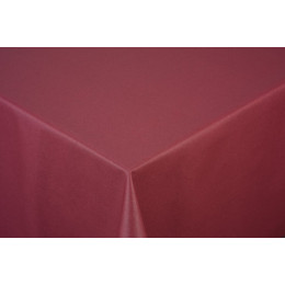 nappe lin coton grenat au metre