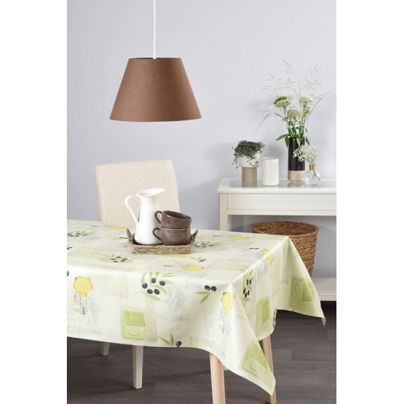 toile ciree olive savon au metre