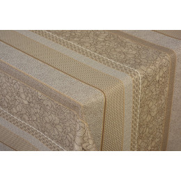 nappe jacquard mimisia beige au metre