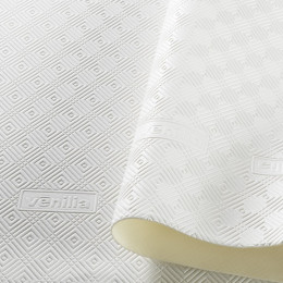 protege table conditionne pvc rectangle blanc