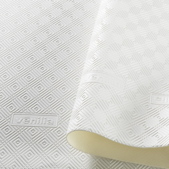 protege table conditionne pvc rectangle blanc