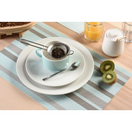 set de table tressé strip mint
