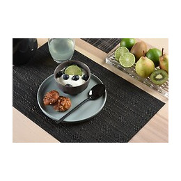 set de table tressé mix black