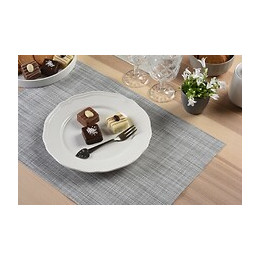 set de table tressé mélangé white