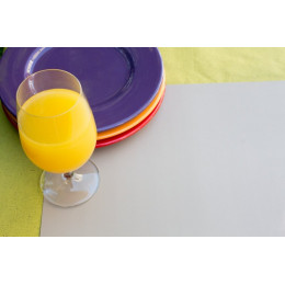 set de table pvc uni beige